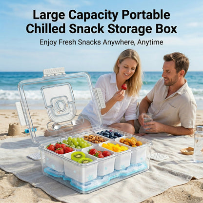 Large Capacity Portable Chilled Snack Storage Box