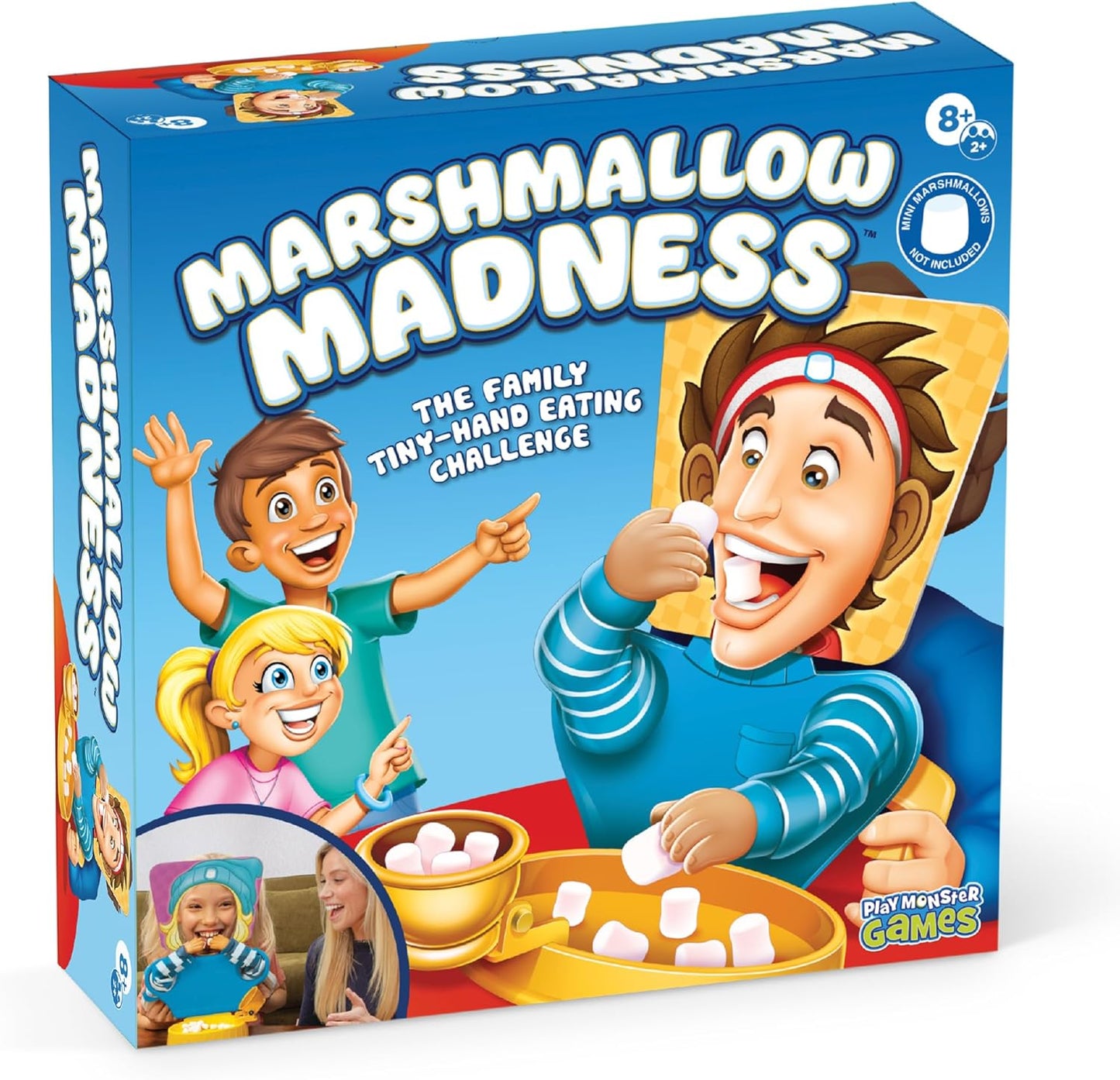 Marshmallow Madness Challenge Game😂