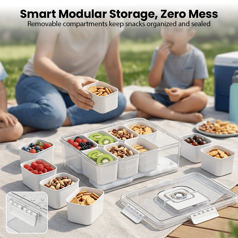 Large Capacity Portable Chilled Snack Storage Box