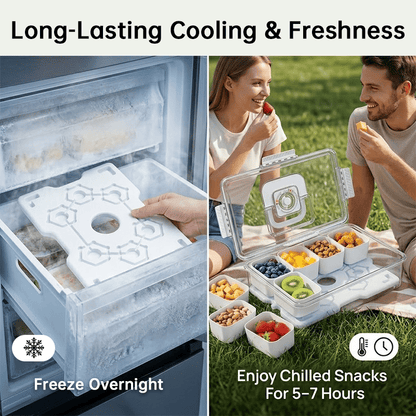 Large Capacity Portable Chilled Snack Storage Box