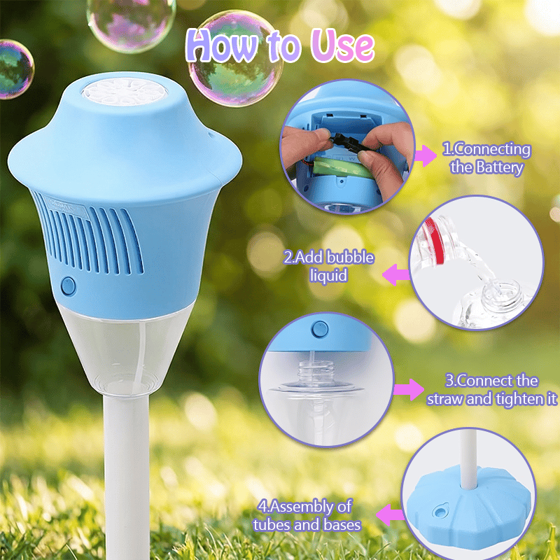 Children's Streetlight Bubble Machine