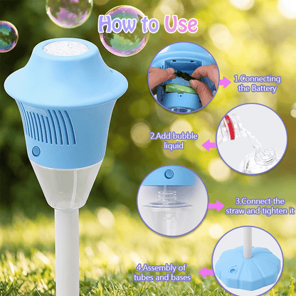 Children's Streetlight Bubble Machine