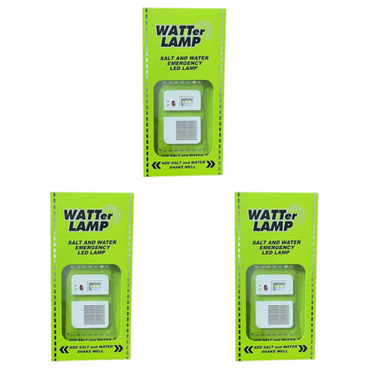 LED Camp Lantern – Saltwater‐Powered Emergency Light
