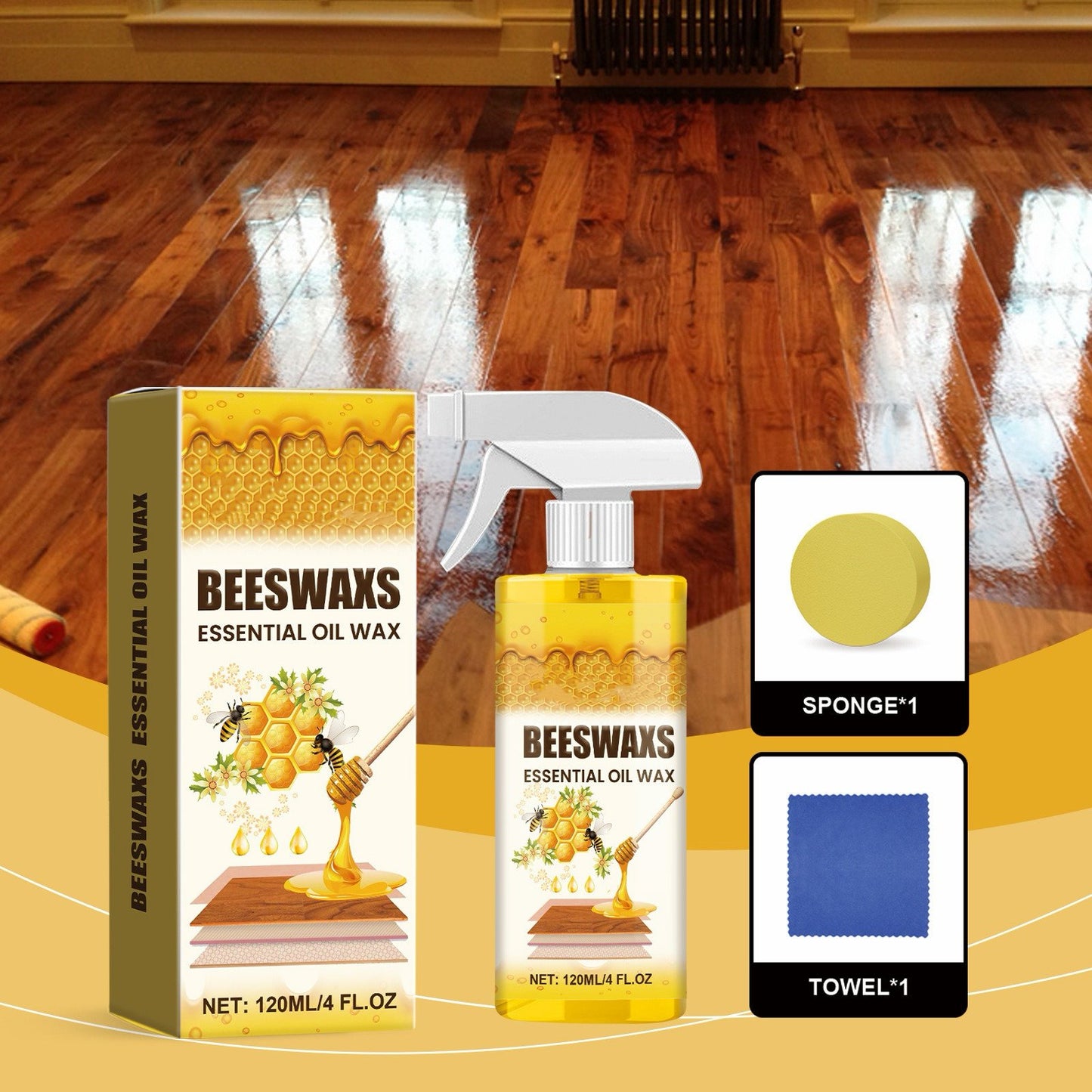🔥Last Day 70% OFF🐝 Natural Beeswax Repairing and Care Spray