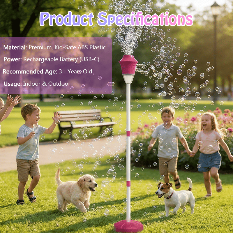 Children's Streetlight Bubble Machine