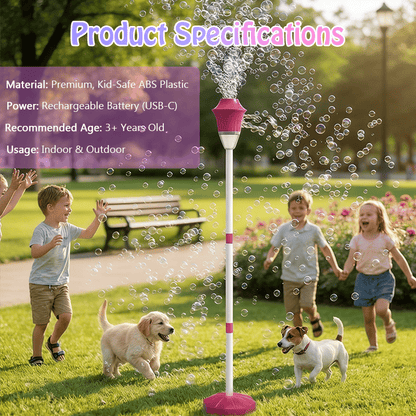 Children's Streetlight Bubble Machine