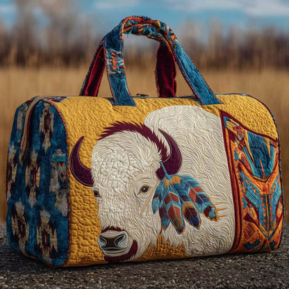 🐮💖Highland Cow Quilted Duffle Bag
