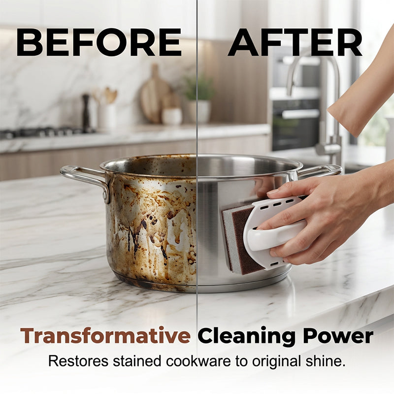 🧽 Emery Sponge Scrubber – Heavy-Duty Cleaning Made Effortless! 💪✨