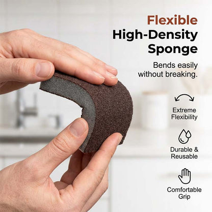 🧽 Emery Sponge Scrubber – Heavy-Duty Cleaning Made Effortless! 💪✨
