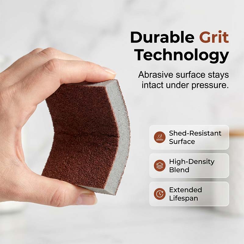 🧽 Emery Sponge Scrubber – Heavy-Duty Cleaning Made Effortless! 💪✨